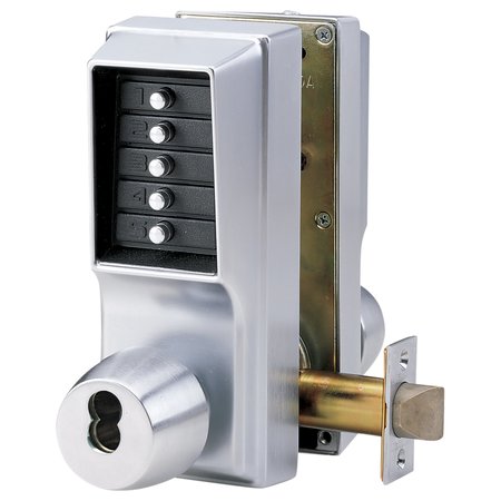 DORMAKABA Cylindrical Locks with Keypad Trim, EE1025M/EE1025M-26D-41 EE1025M/EE1025M-26D-41